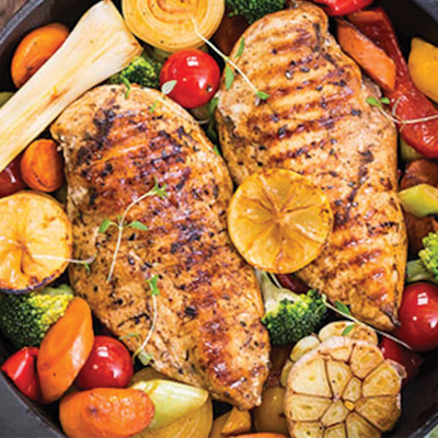 Grilled Chicken Sizzler
