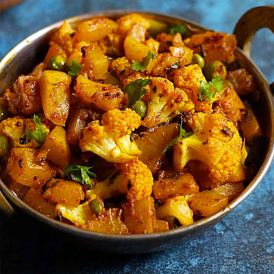 Kadhai Alu Gobhi