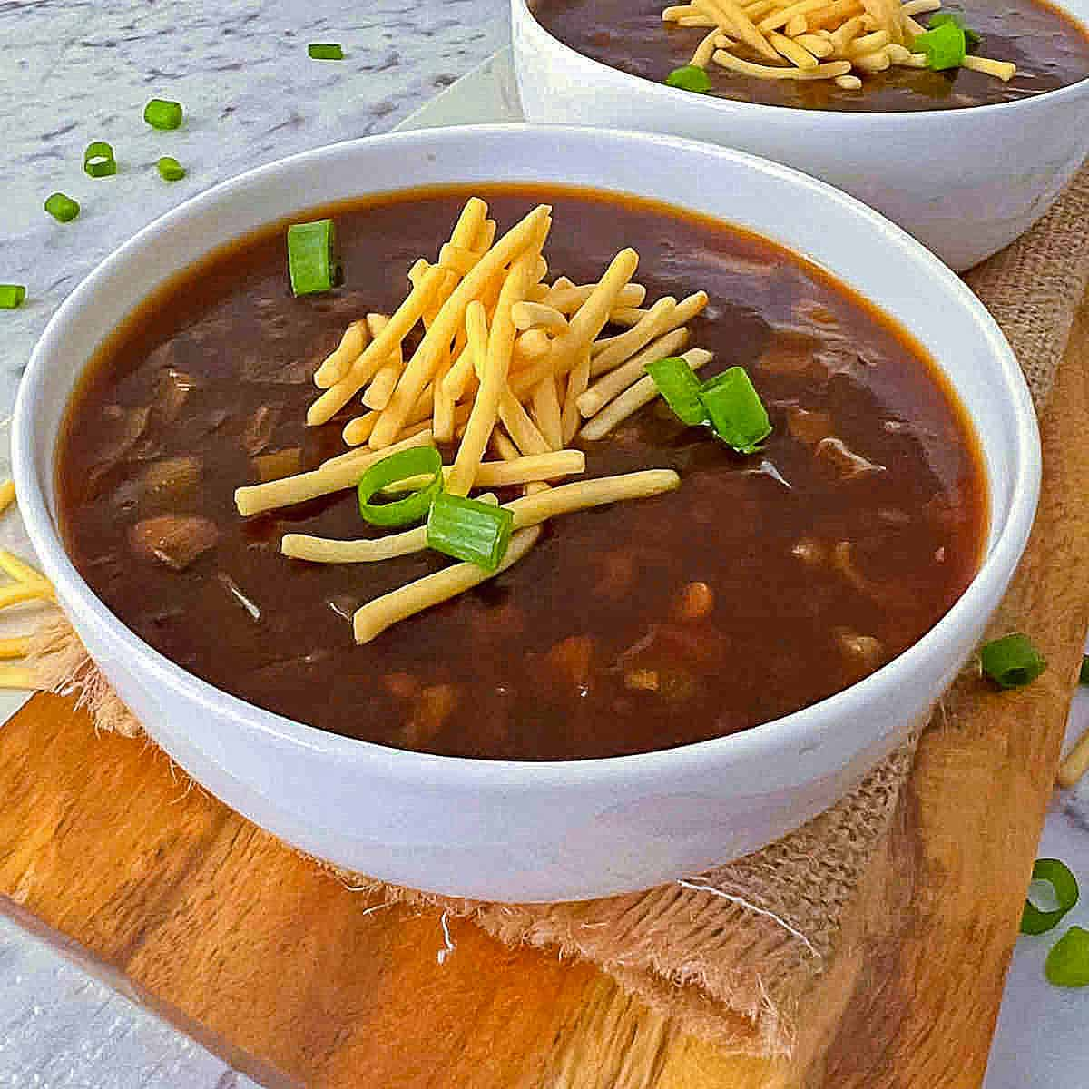 VEG MANCHOW SOUP